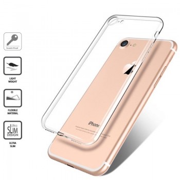 Permatomas silikoninis dėkliukas 0.6 mm.(Iphone 7/8/Se 2020/Se 2022)